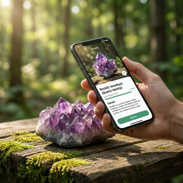 Stone ID App Screenshot